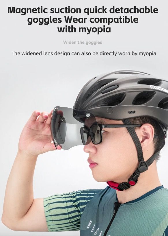 ROCKBROS ULTRALIGHT Casco de Bicicleta Ultraligero Resistente a Impactos Transpirable para MTB Ciclismo de Carretera con Sistema de Ventilación