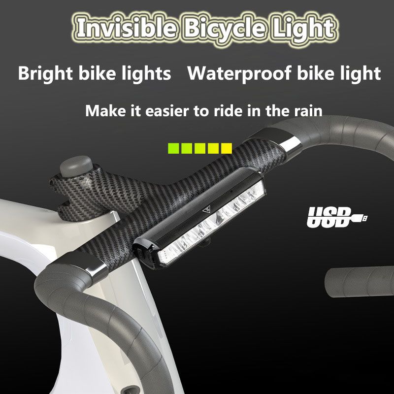 Luz delantera LED para bicicleta, 5200 lúmenes, carga USB, impermeable, linterna duradera, equipo de seguridad para ciclismo MTB