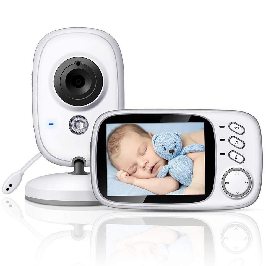 VB603 Monitor de bebé con video con audio bidireccional y visión nocturna, herramienta confiable para padres para la seguridad del infante.