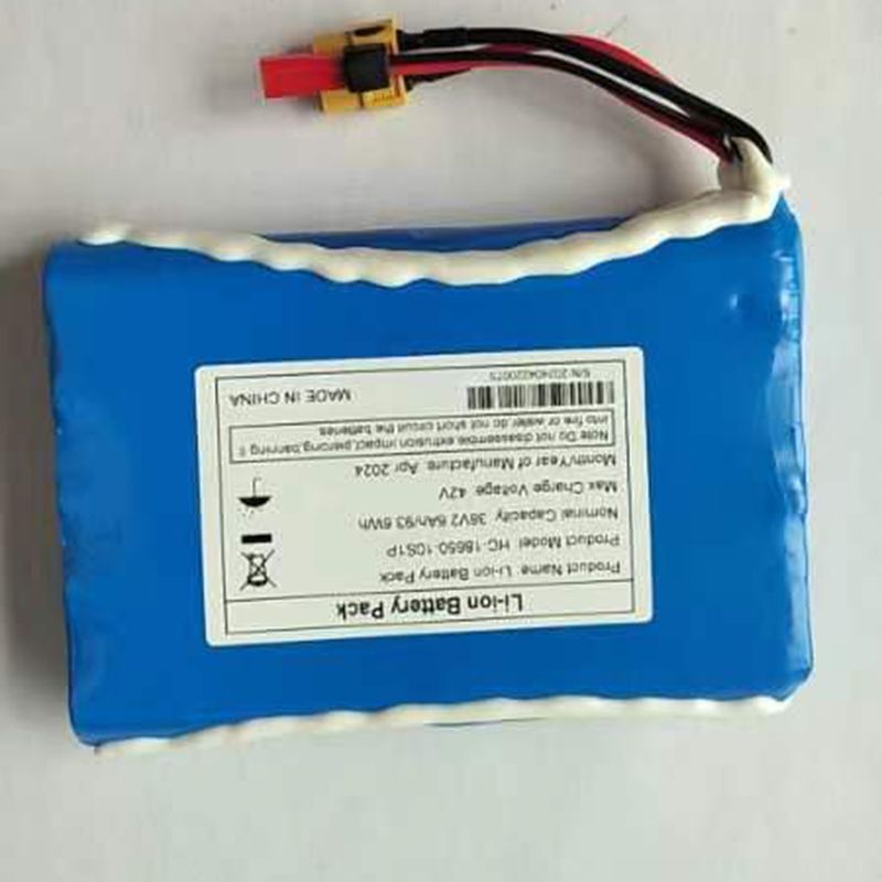 Batería eléctrica 36V 10S1P alta capacidad para monopatín cuatro ruedas Li-Ion 18650 diseño compacto y seguro