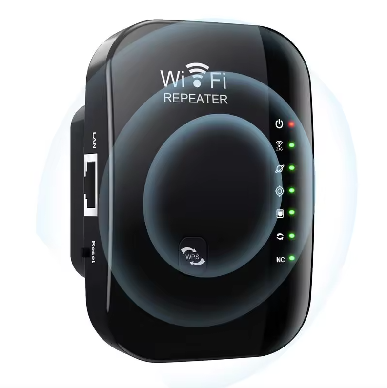 Repetidor WiFi 300Mbps para Pared | Amplificador de Señal Cobertura A Través de la Pared para Hogar Smart TV