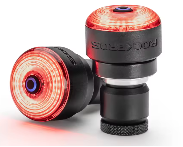 ROCKBROS R0 Luz Tapón Manillar Tipo-C | Luz Trasera MTB Carretera | Seguridad y Visibilidad Ciclismo