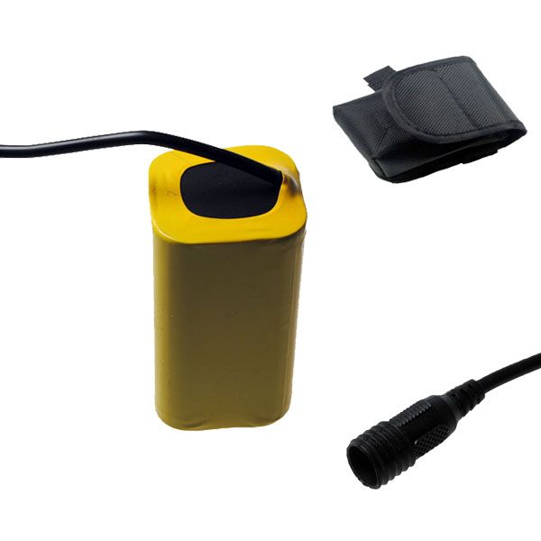 Interfaz fija con tornillo 8.4V 4x18650 8800mAh Luz frontal LED para bicicleta UltraFire Batería impermeable para bicicleta