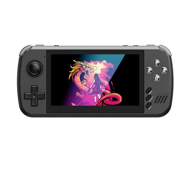 POWKIDDY X39pro consola de videojuegos portátil gaming retro con pantalla IPS 4,5" y compatibilidad PS1