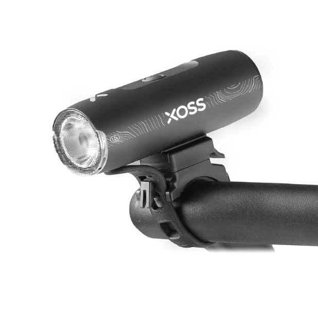 XOSS XL-1200 Faro para Bicicleta 1200 Lúmenes Luz Delantera Recargable Impermeable para Conducir de Noche y Desplazamientos