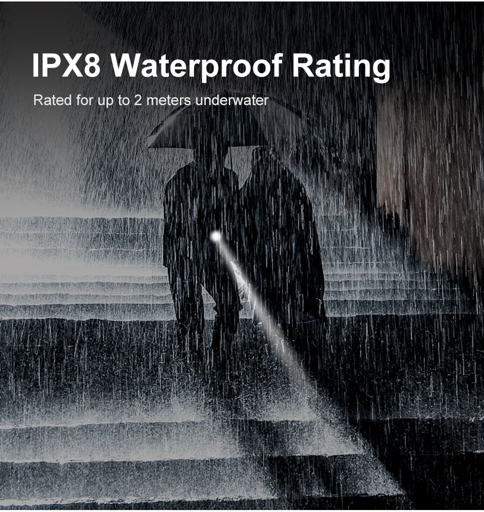 Klarus XT21X Pro XHP70.2 LED 4400 Lúmenes Linterna Táctica para Exteriores de Alto Rendimiento y Recargable