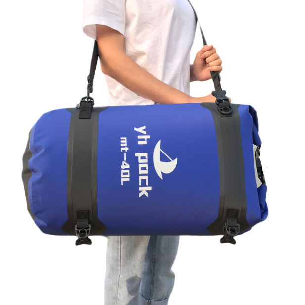 Bolsa Moto Impermeable 40/80L - Alforja Bici MTB - Portaequipajes Trasero - Accesorio Ciclismo