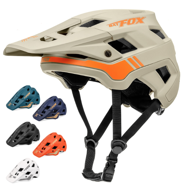 Casco de Bicicleta BATFOX Ligero Ajustable con Tecnología en Molde para Hombres Mujeres Colores Vibrantes